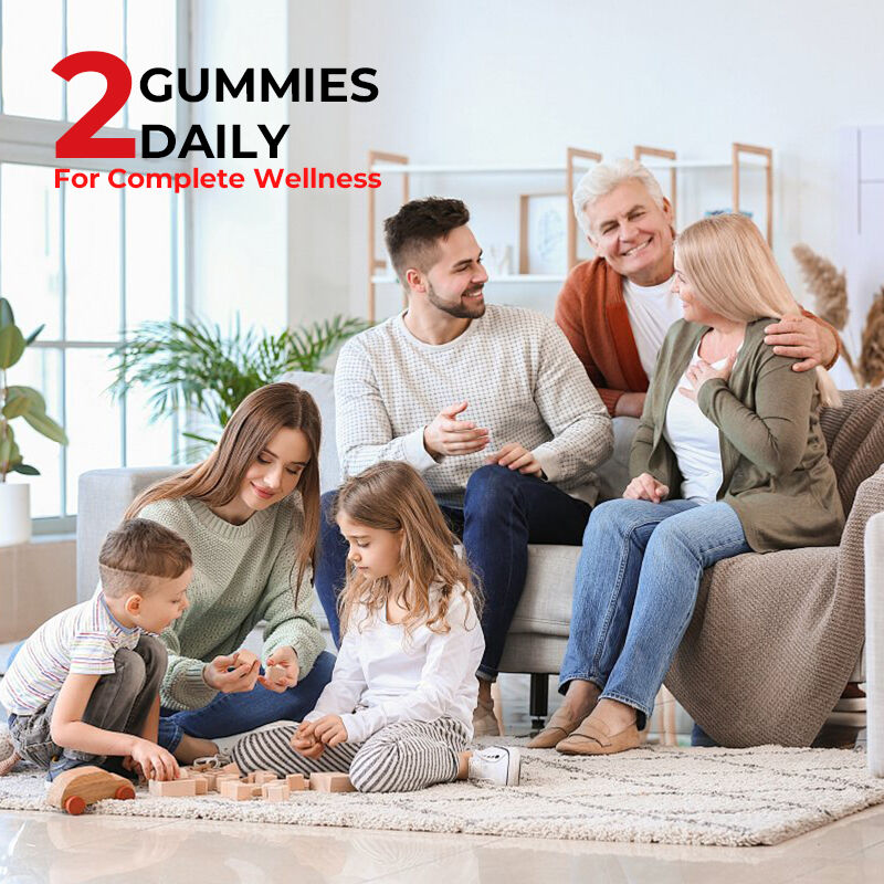 ODM OEM Özel Deniz yosunu Sakızlı Şekerleme Elderberry Şekerleme Vitamin C D + Çinko Sakızlı Şekerleme Deniz yosunu Burdock Kökü Vejetaryen Sakızlı