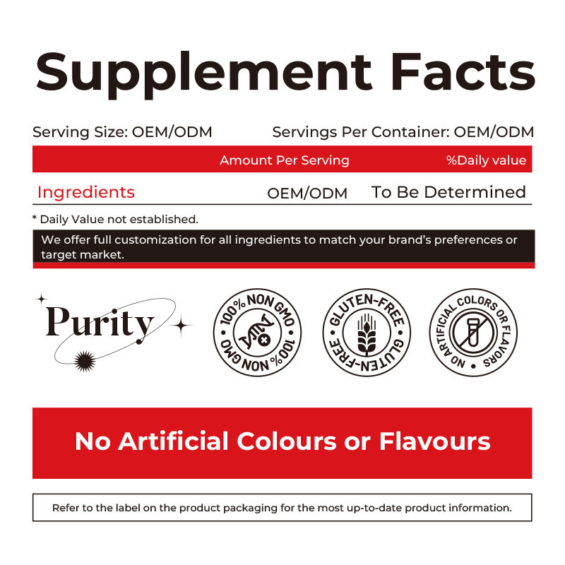 ODM OEM Özel Deniz yosunu Sakızlı Şekerleme Elderberry Şekerleme Vitamin C D + Çinko Sakızlı Şekerleme Deniz yosunu Burdock Kökü Vejetaryen Sakızlı