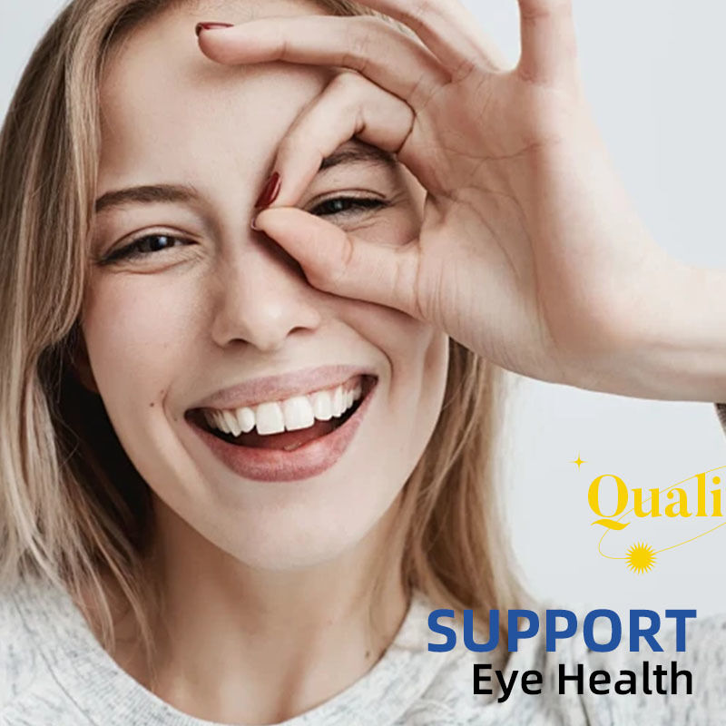 Özel Etiket Lutein Softgels Göz Sağlığı İçin Zeaxanthin ve Meso-Zeaxanthin'le Marigold Ekstraksiyonu