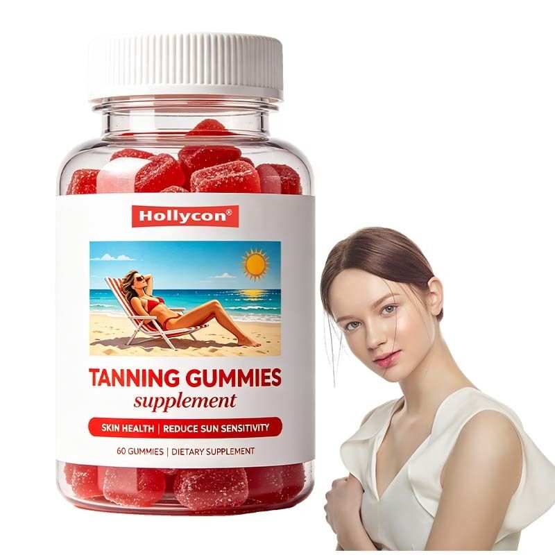 Fabrika Soğutma Sakızları Doğal Parlaklığı Destekler & Cilt Sağlığı Güneş Duyarlılığını Azaltır Astaxanthin Beta-karoten Takviyesi