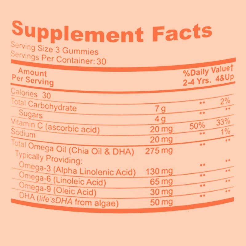 OEM / ODM Üretici Çocuklar için Omega 3 Sakızları Omega 6 ve 9 ile Beyin ve Kalp Sağlığını, Bağışıklık, Göz Sağlığını Destekler, DHA