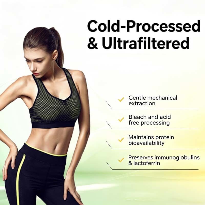 Halal GMP Sertifikalı Denatürlenmemiş Whey Protein Tozu, Günlük Amino Asit Takviyesi İçin Özelleştirilebilir Toplu Tedarikle