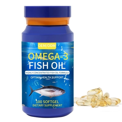 Hafıza Güçlendirici sebze Balık Yağı Epa Omega 3 Takviyesi Softgel Kapsüller