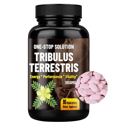 Erkek Geliştirme Prostat Sağlığı İçin Özel Etiket Tribulus Terrestris Hapları Tabletleri