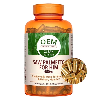 Saw Palmetto Erkek Geliştirme Takviyeleri Prostat 250 Kapsül
