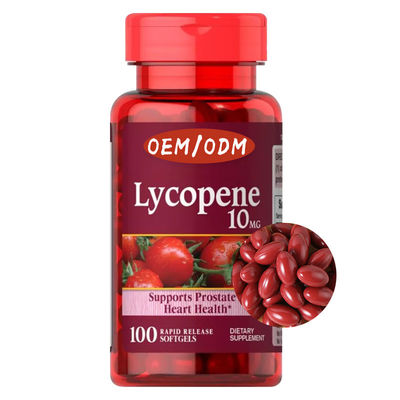 Özel Logo Takviyeleri OEM Likopen Softgel Kapsül FDA onaylı