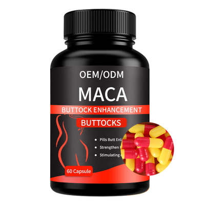 Kalça Geliştirme 5000 Mg için OEM Maca Kök Takviyesi Maca Kapsülleri