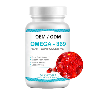 Kalp Sağlığı Vegan Omega 3 Takviyeleri Softgels Epa Dha