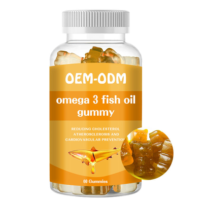 Omega 3 Balık Yağı Softgels EPA DHA Morina Karaciğeri Yağı Hapları Çocuklar İçin Sakızlı Yetişkin