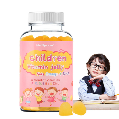 Multivitamin Sağlık Takviyesi OEM Günlük 60 Çinko Ayı Çocuklar İçin Sakızlı Vitaminler C