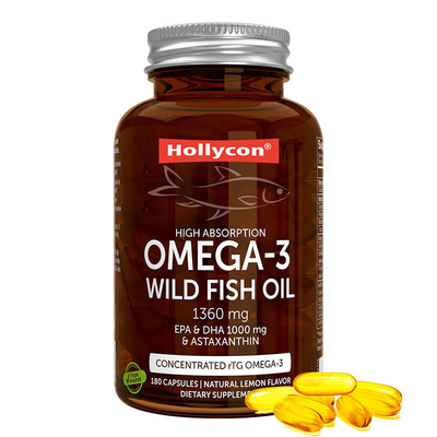COA Balık Yağı Omega 3 Softgel Kapsülleri Göz Kalp Sağlığı Takviyelerini Destekler