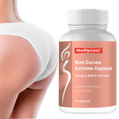 Bitkisel İçerik Popo Büyütme Kapsülleri Kalça Büyük Hızlı Kavisli Büyük Glutes Popo Booster Kadınlar İçin