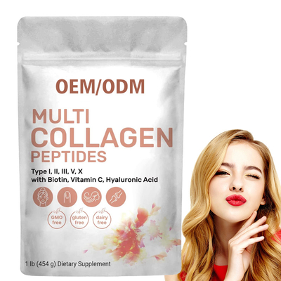 Çok Kolajen Peptidler Toz Keto Paleo Dostu Kolay Çözülür