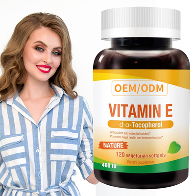 Multivitamin Beyazlatıcı Cilt Kapsülleri E Vitamini 400 IU 100 Softgels 3 Aydan Fazla Tedarik