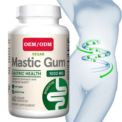OEM Sakız Kapsülleri 1000mg Gastrointestinal Sağlık Bağışıklık Ve Ağız Sağlığı