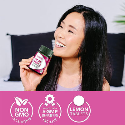 COA Biotin Vitamin Sakızları 300mcg Sağlıklı Tırnakları Korur Diyet Yağının Parçalanmasında Yardımcı Olur 100 Adet