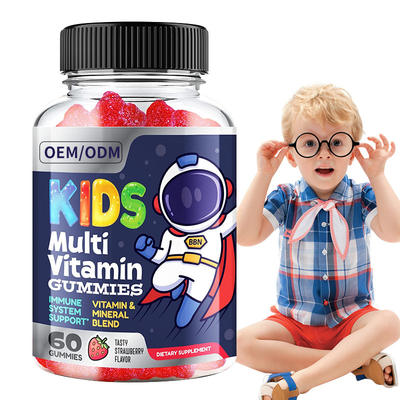 Çocuklar Multivitamin Sakızlı Tüm 13 Temel Vitamin Anahtar Mineraller Bağışıklık Desteği Besin Takviyesi