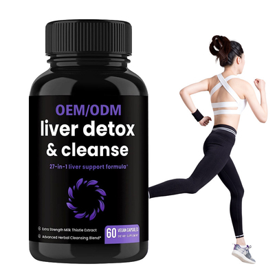 OEM & ODM Özel Label Karaciğer Temizleyici Artichoke Detox Temizleyici Ek