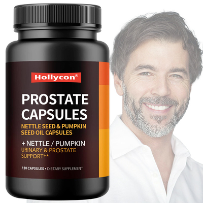 Gıda Güvenli Prostat Kapsülleri Adam Prostatit İçin Isırgan Tohumu Kabak Çekirdeği Yağı