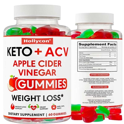 OEM Keto Elma Baharı Asit Gelişmiş Ağırlık Yağ Yönetimi İhtiyaç Yokluk İhtiyaç Yokluk