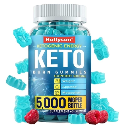 HACCP Keto Burn Gummies 5000 mg Ekstra Güçlü Keto Atıştırmalık Gummies Metabolizmayı Artırır Keto Vitaminler