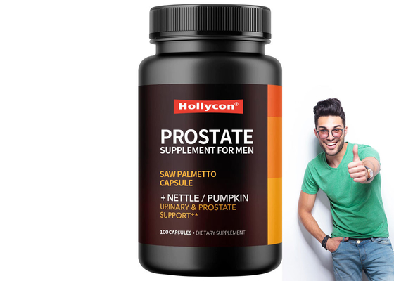 100 pcs / şişe Erkekler için prostat takviyesi Saw Palmetto kapsülü