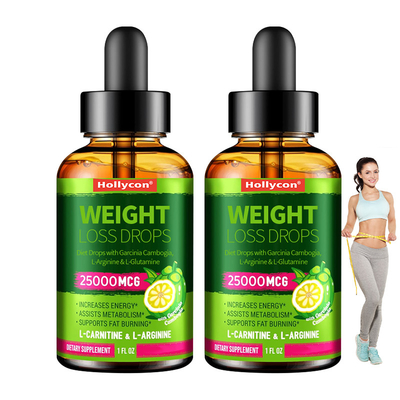 Garcinia Cambogia, L-Arginine, L-Glutamin kilo kaybı damlaları ile beslenme damlalarını özelleştirin