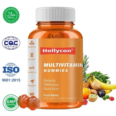 90Pcs Beslenme Takviyeleri OEM Multivitamin Sakızlı Bitkiler Malzemeler 2 Yıl raf ömrü