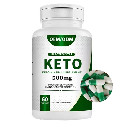 OEM Özel Etiket FDA Kilo Verme Keto İndirim Tabletleri Yağ Yakma Takviyeleri