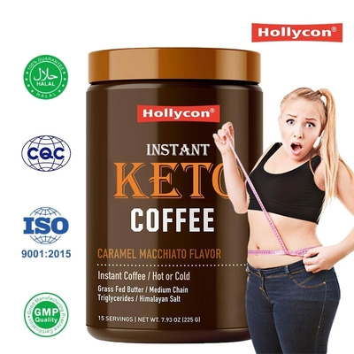 Üretici Anlık Keto Kahve Metabolizması Kilo Verme Ketogenik Diyet Doğal Gevşetme Kapsülleri