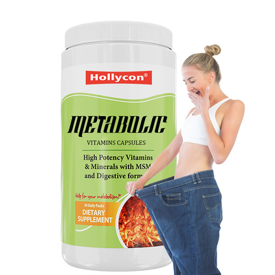 Metabolik Vitaminler Kapsülleri Doğal Gevşeme Kapsülleri Kilo Kontrolüne Yardımcı Olur