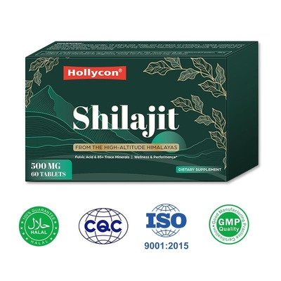 Fabrika Himalayan Shilajit Tabletleri Enerji Yönetimi Bağışıklık Desteği Sindirimi Artırır