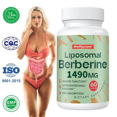 Liposomal Berberin Takviyesi Bağışıklık Desteği İçin Liposomal Berberin Softgels