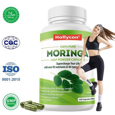 Moringa Tozu Kilo Kontrolü Desteği Kapsülü Doğal İğnelik Kapsülleri