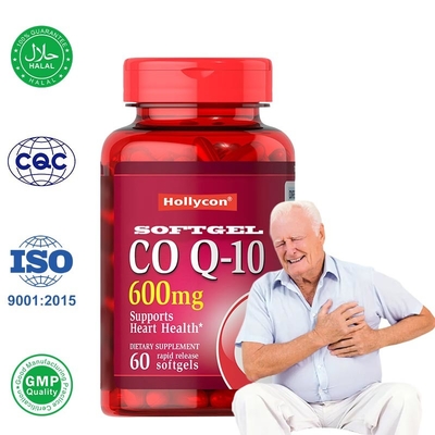 Kalp Sağlığı için CoQ10 Yumuşak Jeli Enerji Artırıcı Ağız Sağlığı
