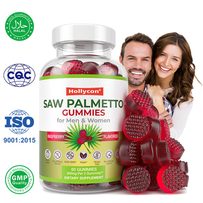 Erkek ve Kadınlar İçin Saw Palmetto Sakızları Hormon Denge Saw Palmetto Takviyesi