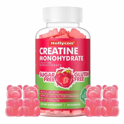 GMP Sertifikasıyla Özel Aromalı Meyve Kreatine Gummies Takviyeleri