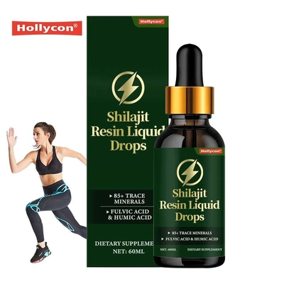 Tedarikçi Shilajit reçine sıvı damlaları en iyi sağlığı ve canlılığı destekler