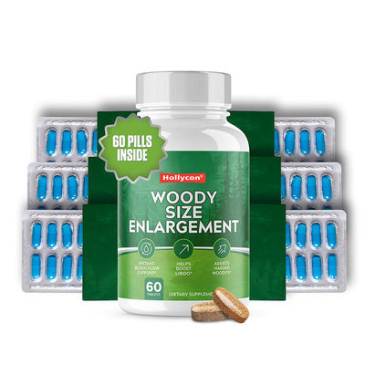 Fabrika Erkek Boyut Genişletme Tabletleri L-Arginine Tozu Tribulus Terrestris Ekstrakt Kapsülleri