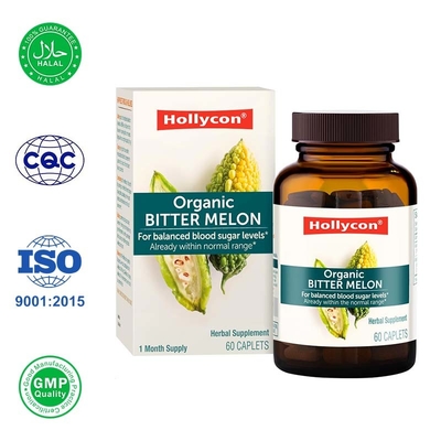 Bitter Melon Tablet, dengelenmiş kan şekeri seviyesi için glikoz metabolizmasını destekler.