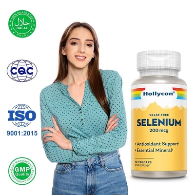 Fabrika Selenyum Kapsülleri Mantarsız Selenyum Tiroit Bezinin Sağlığını Destekler