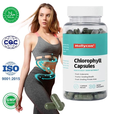 Chlorophyll Kapsülleri Detox Sindirim Bağırsak Sağlığı Deri Enerji Güçlendirici
