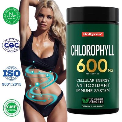 Üretici Enerji Bağışıklığı Deri ve Dahili Deodorant için Klorofil Hapları