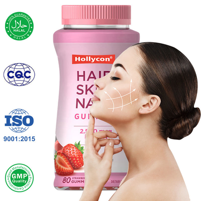 Saç Derisi Ve Tırnaklar Kadınlar için Sakızlar 2500mcg Saç Büyümesi İçin Biotin Saç Büyümesi İçin Biotin Sakızlar