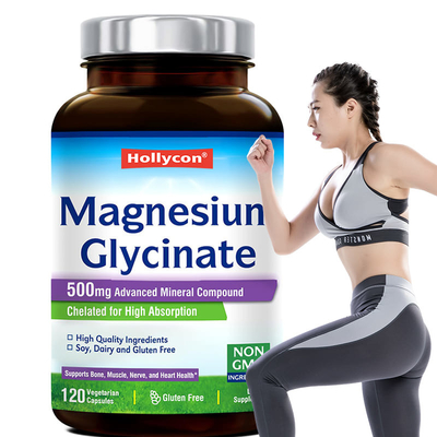Kas Sağlığını Artırmak İçin Magnezyum Glisinat Kapsülleri Temel Magnezyum Kapsülleri
