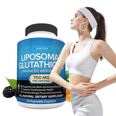 Bağışıklık Desteği İçin Liposomal Glutathione Kapsülleri 700mg Liposomal Glutathione Kapsülleri