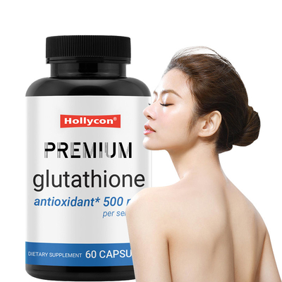 Karaciğer Destek için OEM Premium Glutathione Kapsülleri 500mg Glutathione Takviyesi