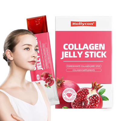 Premium Nar Kolajeni Koreli Güzellik Kolajeni Jelly Stick Düşük Moleküler Balık Kolajeni Nar Jerry Stick