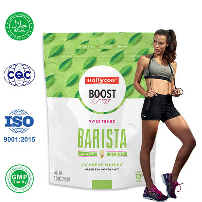 Matcha Tozu Yeşil Çay Tozu Paketi Karmaşık Vitaminler ve Mineraller Enerjiyi Artırır