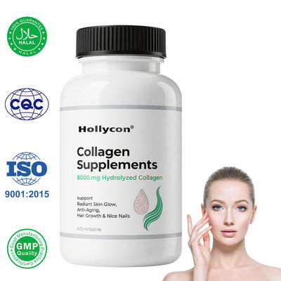 Liquid Collagen for Women & Men-Pine'O'Range Flavored Premium Grade 10000 mcg Biotin+8000 mg of Hydrolyzed Collagen for Radiant Skin Glow,Anti-Aging,Hair Growth & Nice Nails